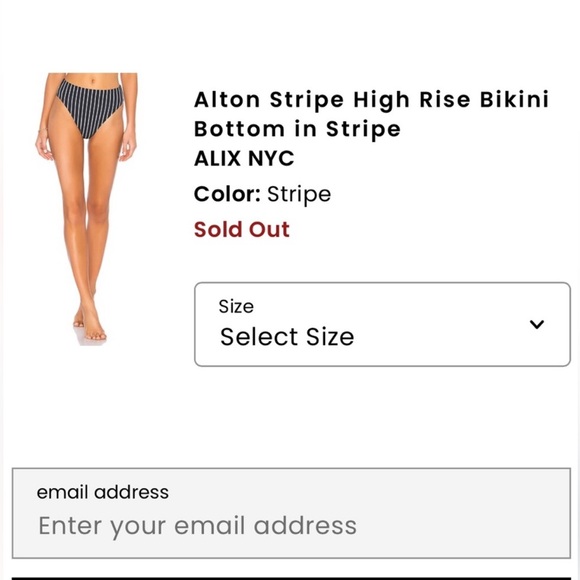 ALIX NYC Sagamore Bikini Set in Stripe - Picture 7 of 10